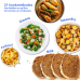 PHILIPS  Airfryer 5000-serie Met Stoomfunctie - NA543/00 – SteamClean - SteamFry - 7,2 L - Tot 6 Personen - Heteluchtfriteuse met stoomfunctie - Zwart