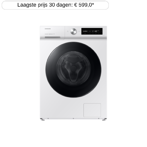 SAMSUNG WW90DB7U34GWU3 Bespoke 7000-serie -  Wasmachine Voorlader - 9 kg - 1400 rpm - 72 dB