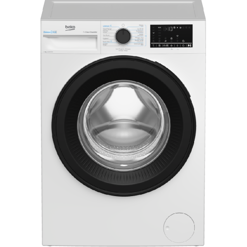 BEKO B3WM4961W - EnergySpin - Wasmachine Voorlader - 9 kg - 1600 rpm - 78 dB