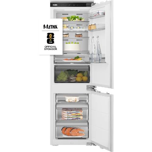 ETNA KCD8178DNF - Inbouw Koel-vriescombinatie - NoFrost - Nishoogte 178 cm Koel/vriescombinatie Wit