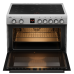 ETNA FI590RVS - Fornuis - Inductie 3-fasen (Perilex) - breedte 90 cm