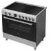 ETNA FI590RVS - Fornuis - Inductie 3-fasen (Perilex) - breedte 90 cm