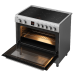 ETNA FI590RVS - Fornuis - Inductie 3-fasen (Perilex) - breedte 90 cm