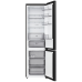 LG GBBS322CEV - breedte 59.7 cm - hoogte 203 cm - inhoud 375 l - NoFrost Koel-vriescombinatie Essence Black Steel