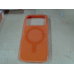UNIQ iPhone 17 Pro Case Clario MagSafe Orange Telefoonhoesje voor Apple iPhone 17 Pro Oranje