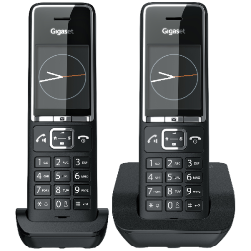 GIGASET Comfort 550 Duo - 2 stuks - zwart Huistelefoon