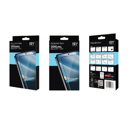 ISY IPG-5208-2.5D Schermbeschermer voor Samsung Galaxy S24+/25+ Transparant