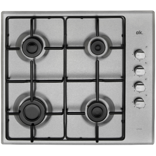 OK. OBH463126  Kookplaat - Inbouw - Gas - breedte 58 cm