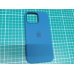 APPLE Silicone MagSafe Cover voor Apple iPhone 16 Pro Max Denim