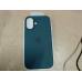APPLE Silicone MagSafe Cover voor Apple iPhone 16 Lake Green