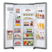 LG  GSLE81PYBD -  Amerikaanse koelkast - breedte 91.3 cm - hoogte 179 cm - inhoud 628 l - NoFrost