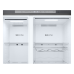 LG  GSLE81PYBD -  Amerikaanse koelkast - breedte 91.3 cm - hoogte 179 cm - inhoud 628 l - NoFrost