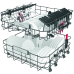 WHIRLPOOL WH6IB14BN7S1S Inbouwvaatwasser - Volledig geïntegreerd - 14 couverts - 41 dB(A)