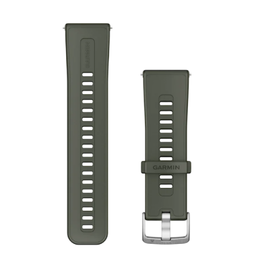 GARMIN Groene siliconen band Venu X1, 24 mm Horlogebandje Groen