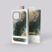 MIO BY MOBILIZE Magsafe Compatible Telefoonhoesje voor Apple iPhone 16 Pro Max Green Marble