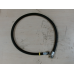 XAVAX Gasslang Rubber Incl. Koppeling 100 cm