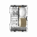 WHIRLPOOL W7I HF60 TU MaxiSpace Inbouwvaatwasser - Volledig geïntegreerd - 15 couverts - 42 dB(A)
