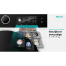 HISENSE WD5I8043BWF - Was-droogcombinatie - 8 kg + 5 kg - 1400 rpm - 72 dB Was-droogcombinatie