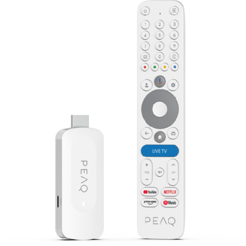 PEAQ Google TV 4K stick TV Stick