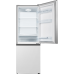 ETNA  KCV343RVS -  Koel-vriescombinatie - breedte 49.5 cm - hoogte 143 cm - inhoud 175 l