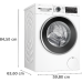 BOSCH WGG244FSNL i-DOS -  Wasmachine Voorlader - 9 kg - 1400 rpm - 70 dB - automatisch doseren