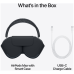 APPLE AirPods Max MWW43ZM/A Over-ear Draadloze hoofdtelefoon met Noise-cancelling Midnight