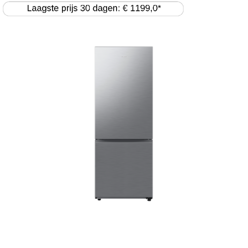 SAMSUNG  RB53DG706AS9EF -  Koel-vriescombinatie - breedte 75.9 cm - hoogte 203 cm - inhoud 538 l - NoFrost
