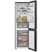 LG GBBS312AEV - Koel-vriescombinatie - breedte 59.7 cm - hoogte 186 cm - inhoud 333 L - NoFrost Koel-vriescombinatie Essense Black Steel