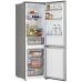 LG GBBS312APY - Koel-vriescombinatie - breedte 59.7 cm - hoogte 186 cm - inhoud 333 L - NoFrost Koel-vriescombinatie Prime Silver