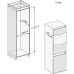 MIELE KDN 7714 E - Inbouw Koel-vriescombinatie - NoFrost - Nishoogte 178 cm Wit