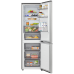 LG GBBS312APY - Koel-vriescombinatie - breedte 59.7 cm - hoogte 186 cm - inhoud 333 L - NoFrost Koel-vriescombinatie Prime Silver