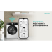 HISENSE WD5I8043BWF - Was-droogcombinatie - 8 kg + 5 kg - 1400 rpm - 72 dB Was-droogcombinatie