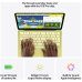 APPLE MacBook Neo (2026) - 13 inch - A18 Pro - 8 GB - 512 GB - Touch ID - Silver