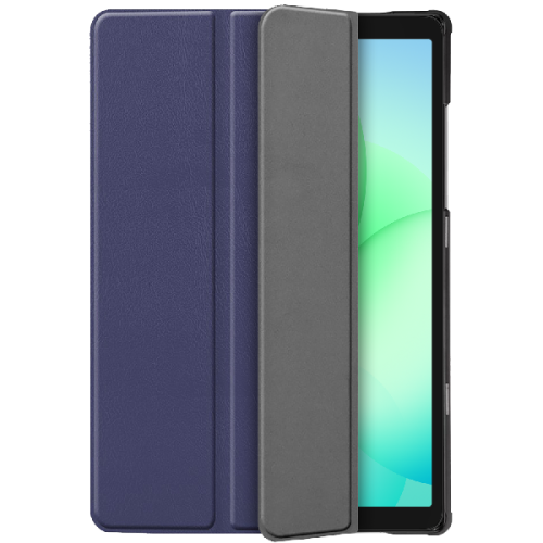 JUST IN CASE TriFold Case Samsung Galaxy Tab A11 / Tab A9 Blauw