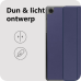 JUST IN CASE TriFold Case Samsung Galaxy Tab A11 / Tab A9 Blauw