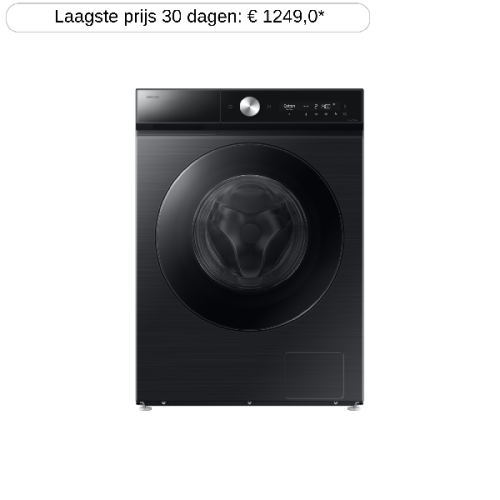 SAMSUNG WD11DB8B85GBU3 Bespoke 8000-serie -  Was-droogcombinatie - 11 kg + 6 kg - 1400 rpm - 72 dB