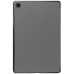 JUST IN CASE TriFold Smart Book Case Tablet Cover Beschermhoes  Grijs