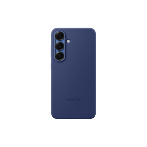 SAMSUNG Silicone Telefoonhoesje voor Samsung Galaxy S25 Blauw