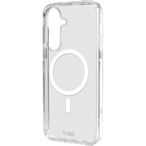SBS Light Mag Cover Telefoonhoesje voor Samsung Galaxy S25+ Transparent