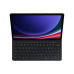 SAMSUNG Galaxy Tab S9 Plus/S9 Plus FE Book Cover Keyboard Slim Zwart