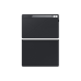 SAMSUNG Galaxy Tab S9 Plus/S9 Plus FE Smart Book Cover Zwart