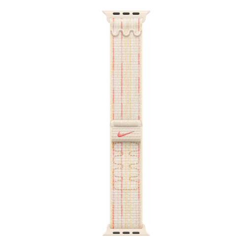 APPLE 40mm Nike Sport Loop Smartwatch-band Sterrenlicht/Roze