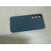 SAMSUNG Silicone Case Telefoonhoesje voor Samsung S24 FE Zwart