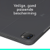 LOGITECH Combo Touch iPad Pro 13" (M4 en M5)(2024 en 2025) Keyboard Case – Comfortabel typen, meerdere gebruiksmodi - Grijs, UK indeling Beschermhoes + Toetsenbord