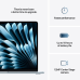 APPLE MacBook Air 15 inch - M4 - 16 GB - 256 GB - Sky Blue