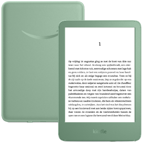 AMAZON Kindle (2024) - 6 inch - 16 GB - Matcha Green