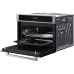 ETNA CM250RVS -  inbouw Combimagnetron - nishoogte 45 cm - 800 W - Inhoud 50 l