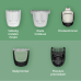 PHILIPS MG9557/15 Series 9000 Multigroom Grijs