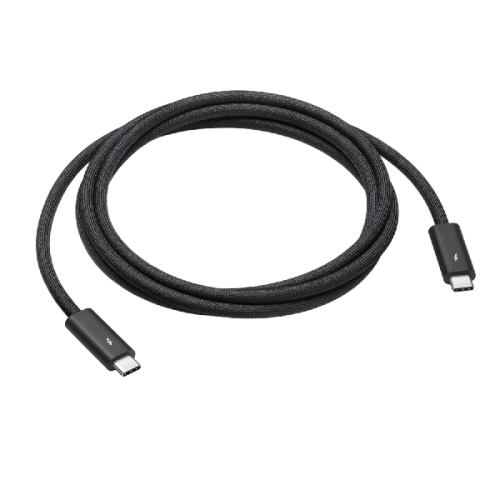 APPLE Thunderbolt 4 Pro Data- en stroomkabel 1,8 m Zwart