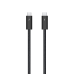 APPLE Thunderbolt 4 Pro Data- en stroomkabel 1,8 m Zwart